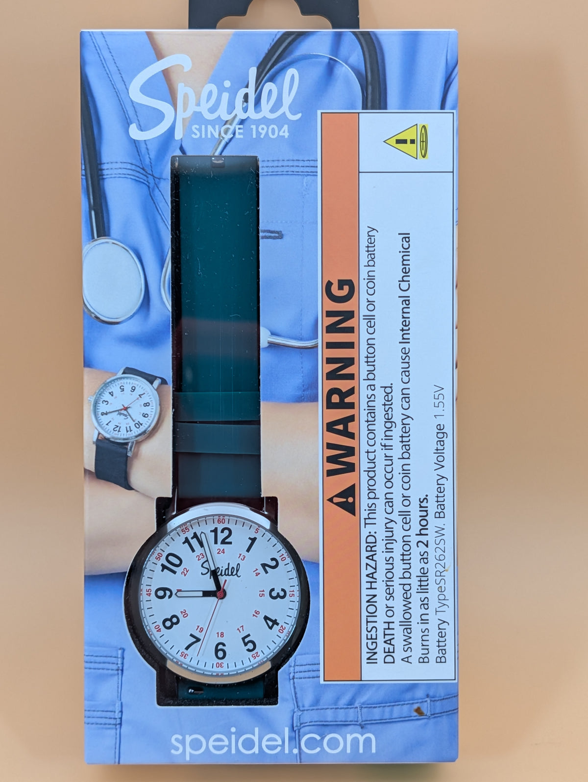 SPEIDEL Original Scrub watch (unisex) - 38mm w/free extra leather strap