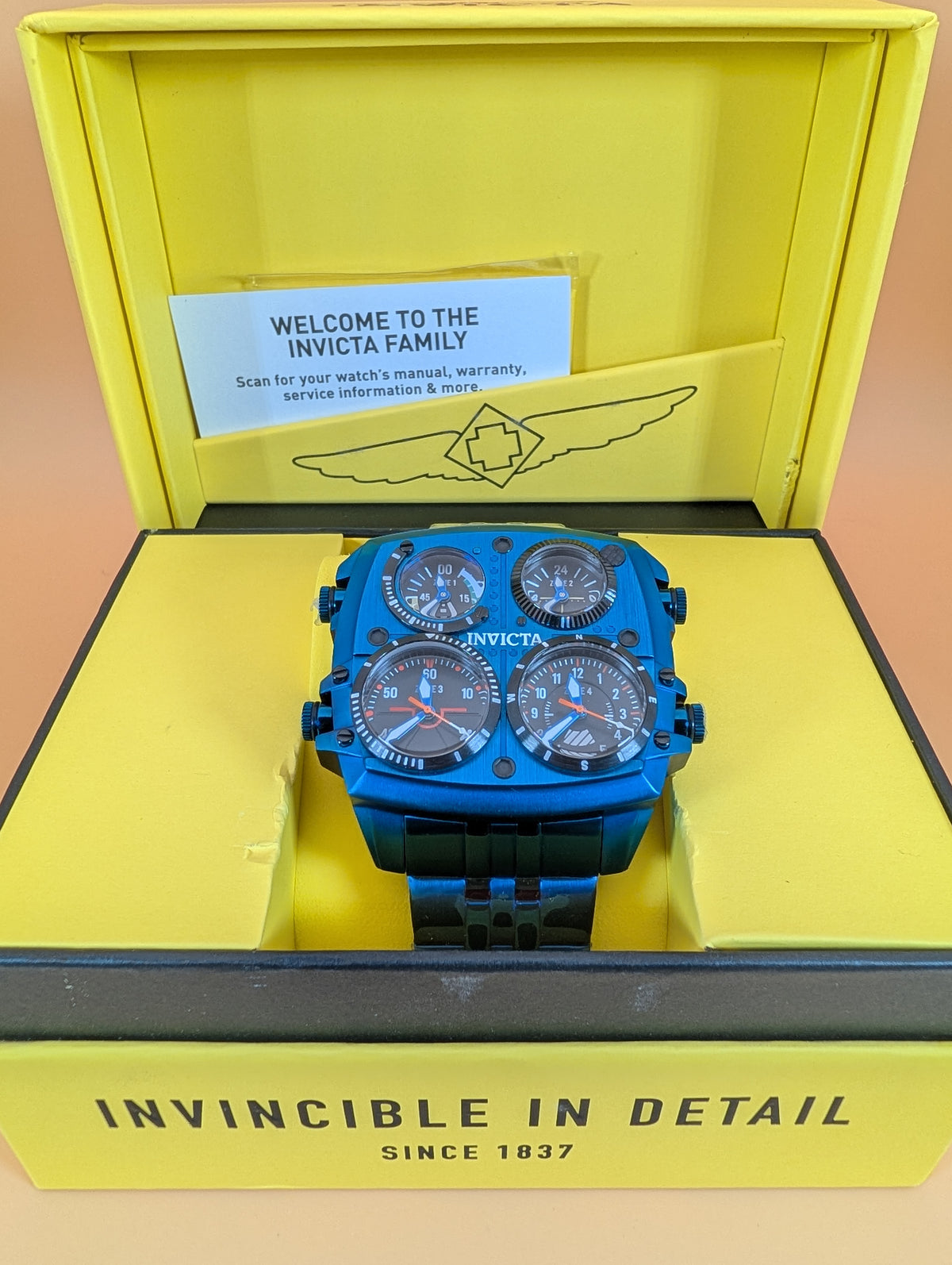 Invicta Aviator Zulu Time Men's Watch - 50mm