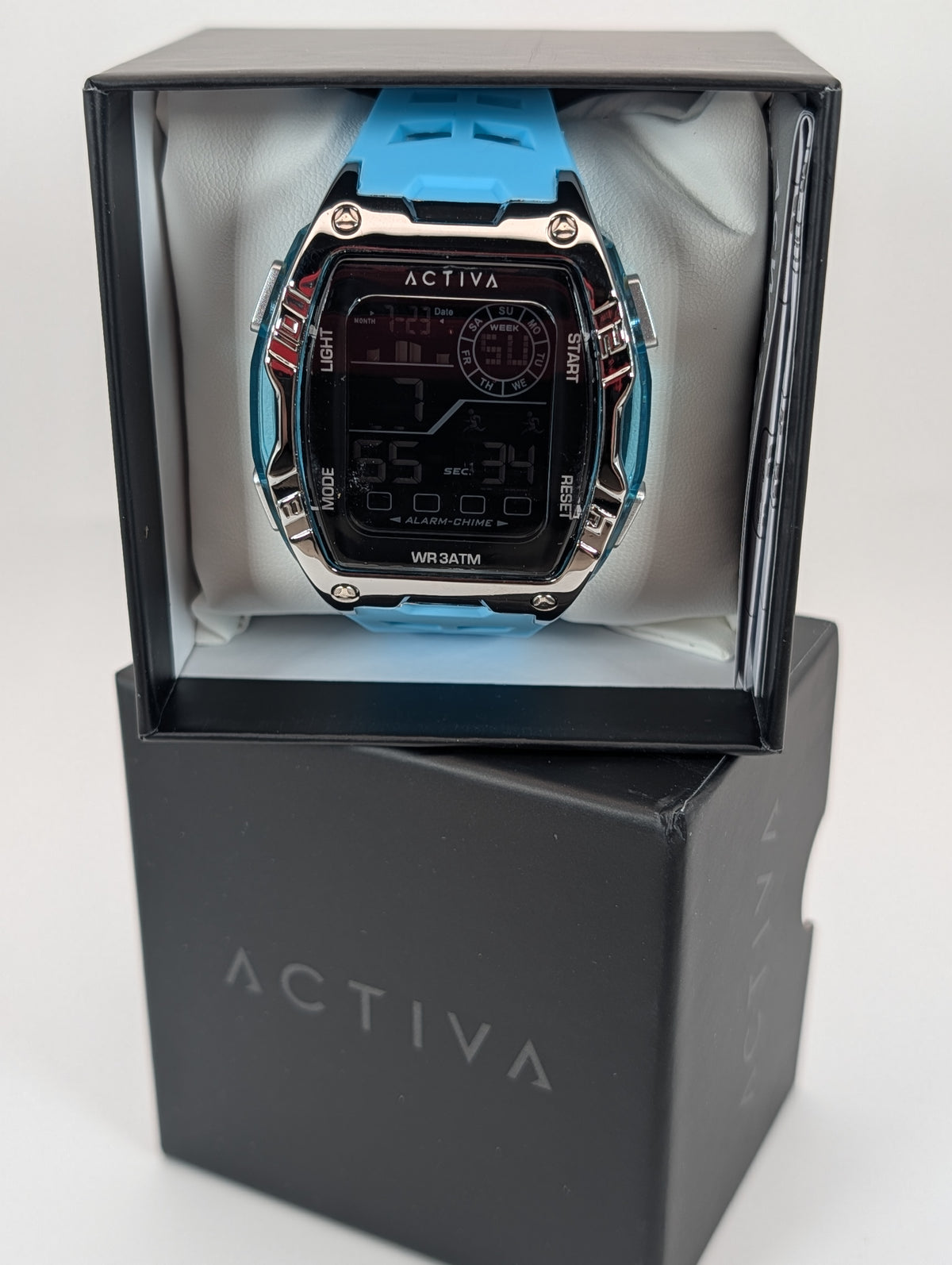 Activa Zalix X collection Digital Men's Watch - 46mm