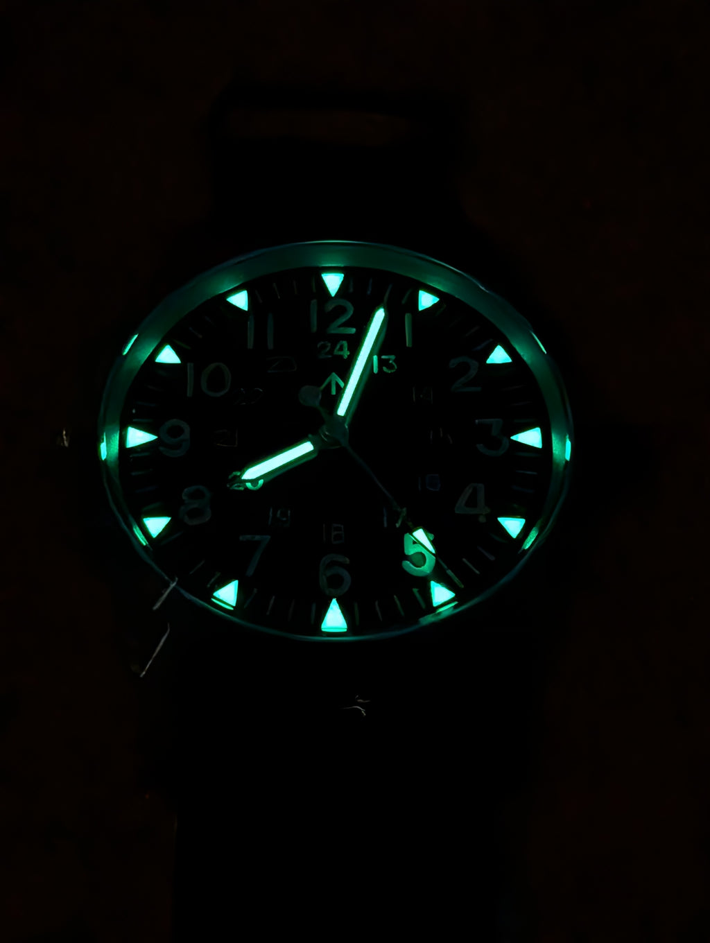 Militado ML05B men's Field watch - 38mm with 2 bonus straps