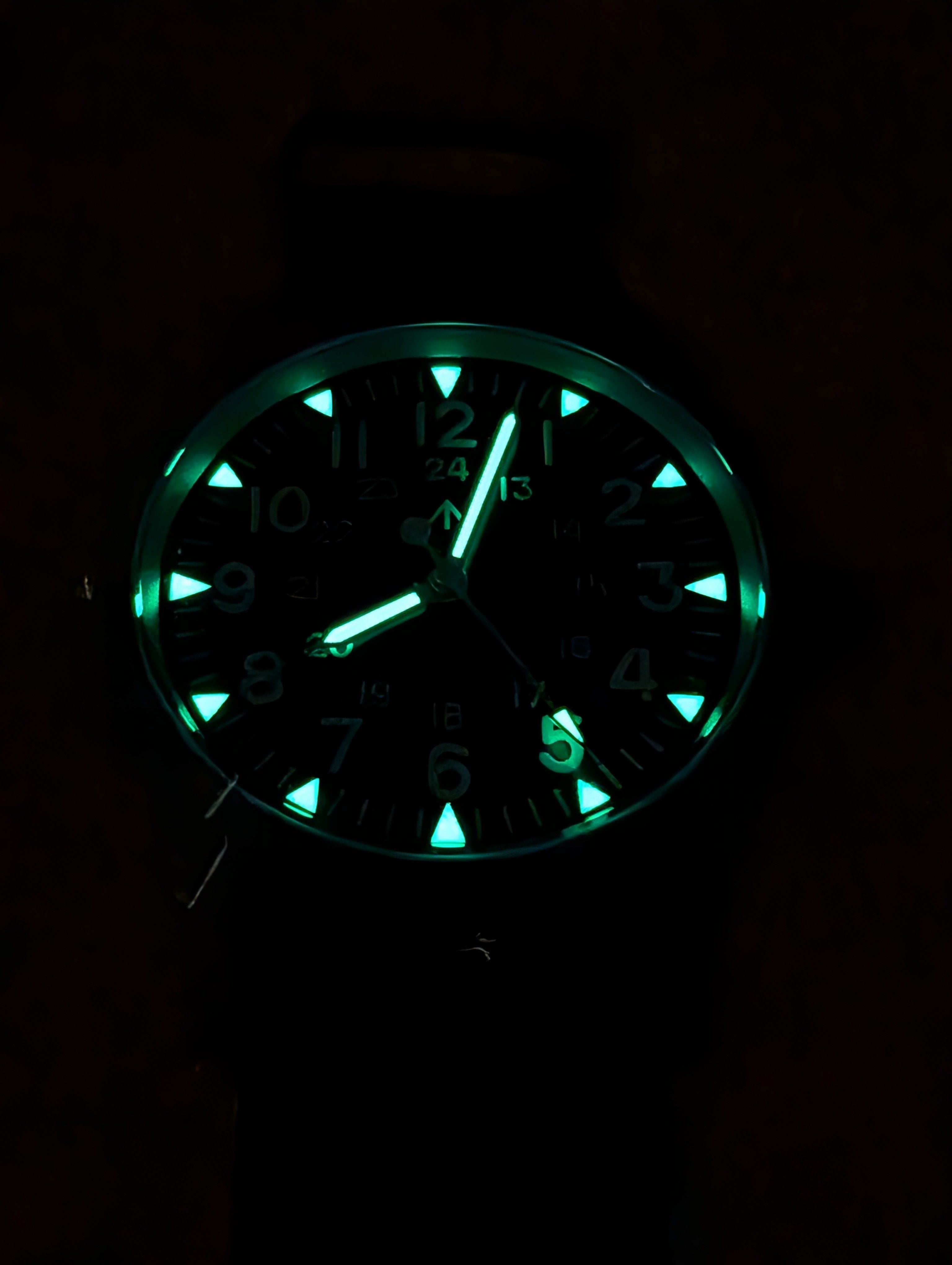 Militado ML05B men's Field watch - 38mm with 2 bonus straps