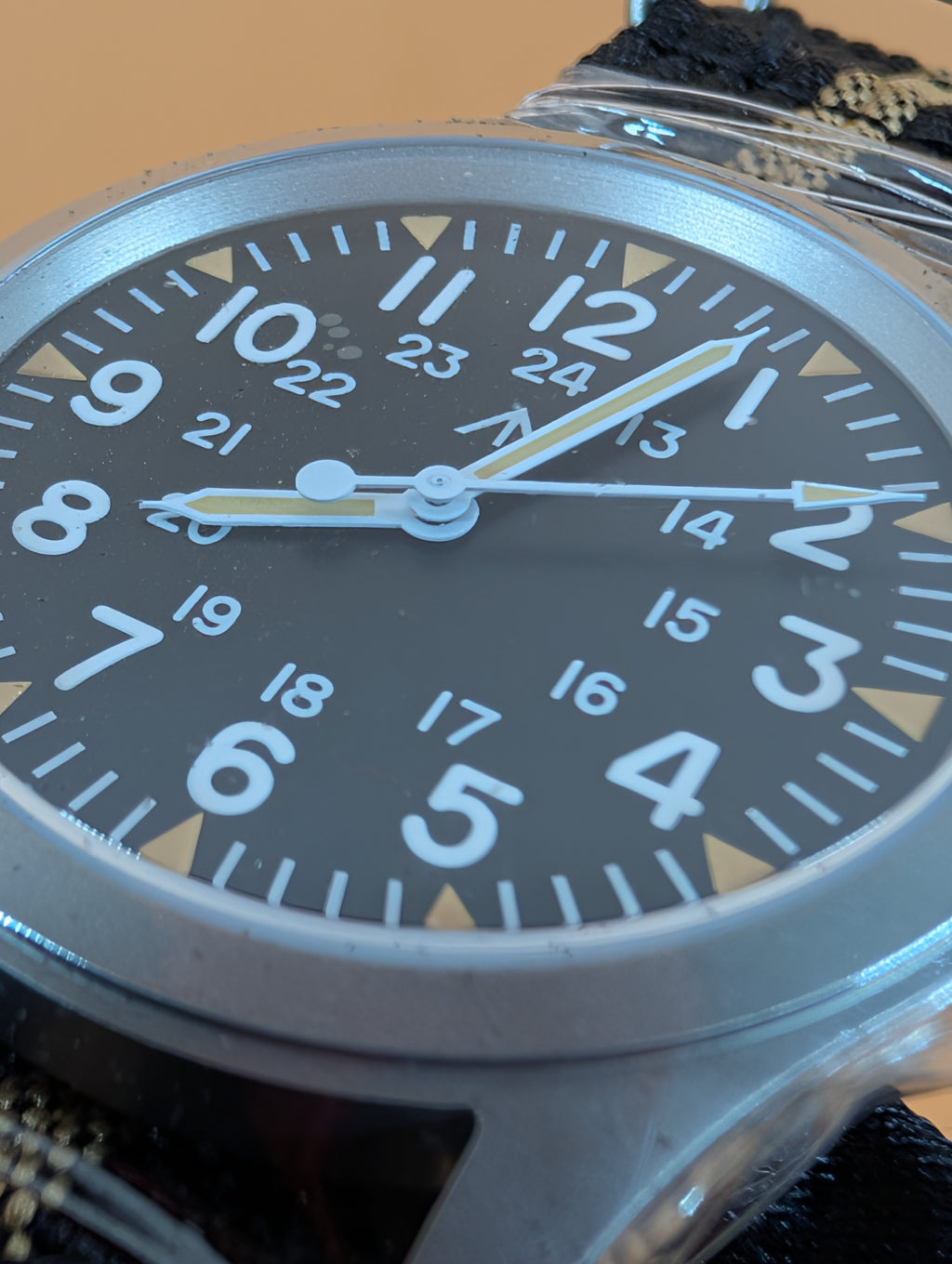 Militado ML05B men's Field watch - 38mm with 2 bonus straps