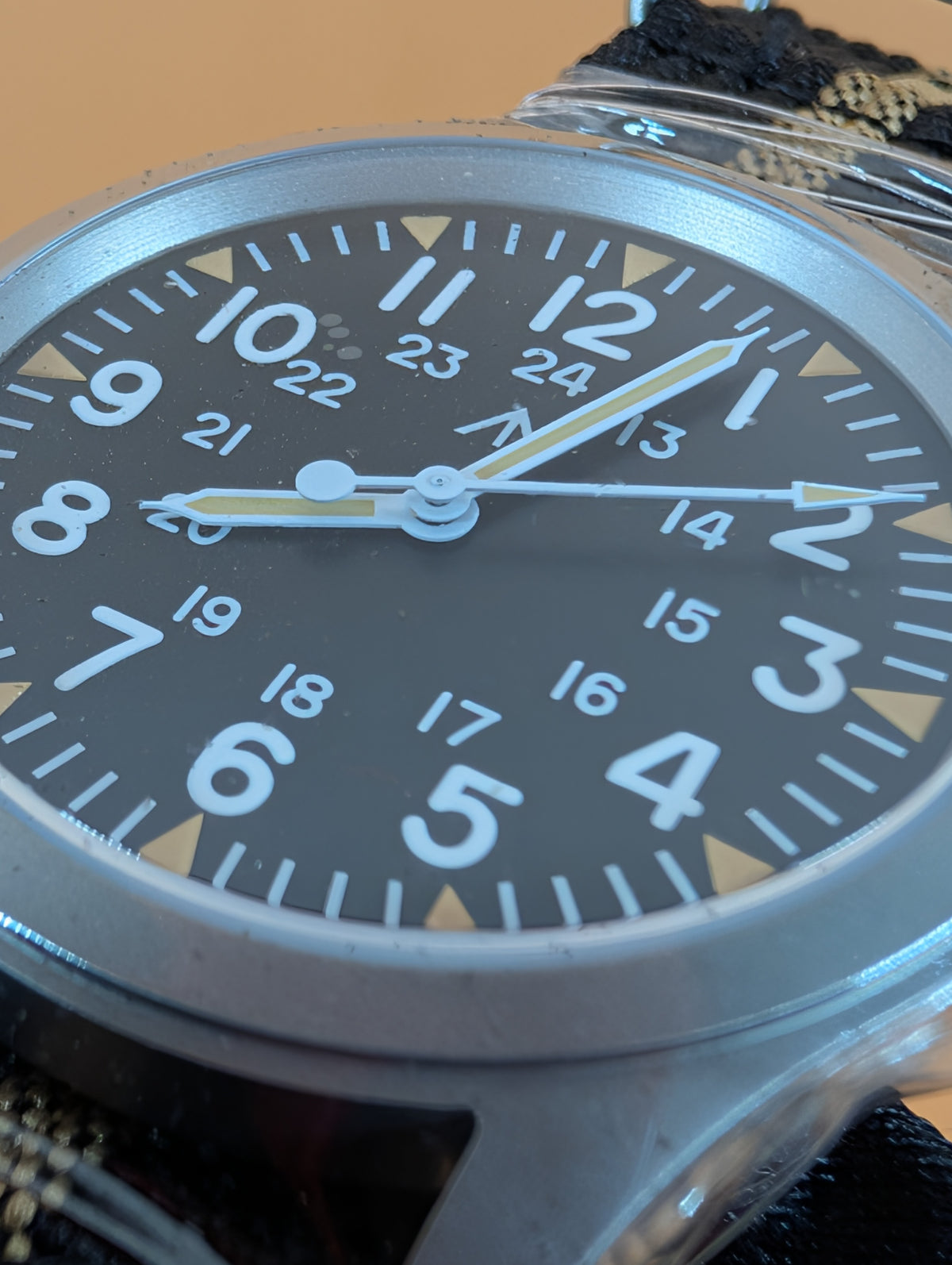 Militado ML05B men's Field watch - 38mm with 2 bonus straps