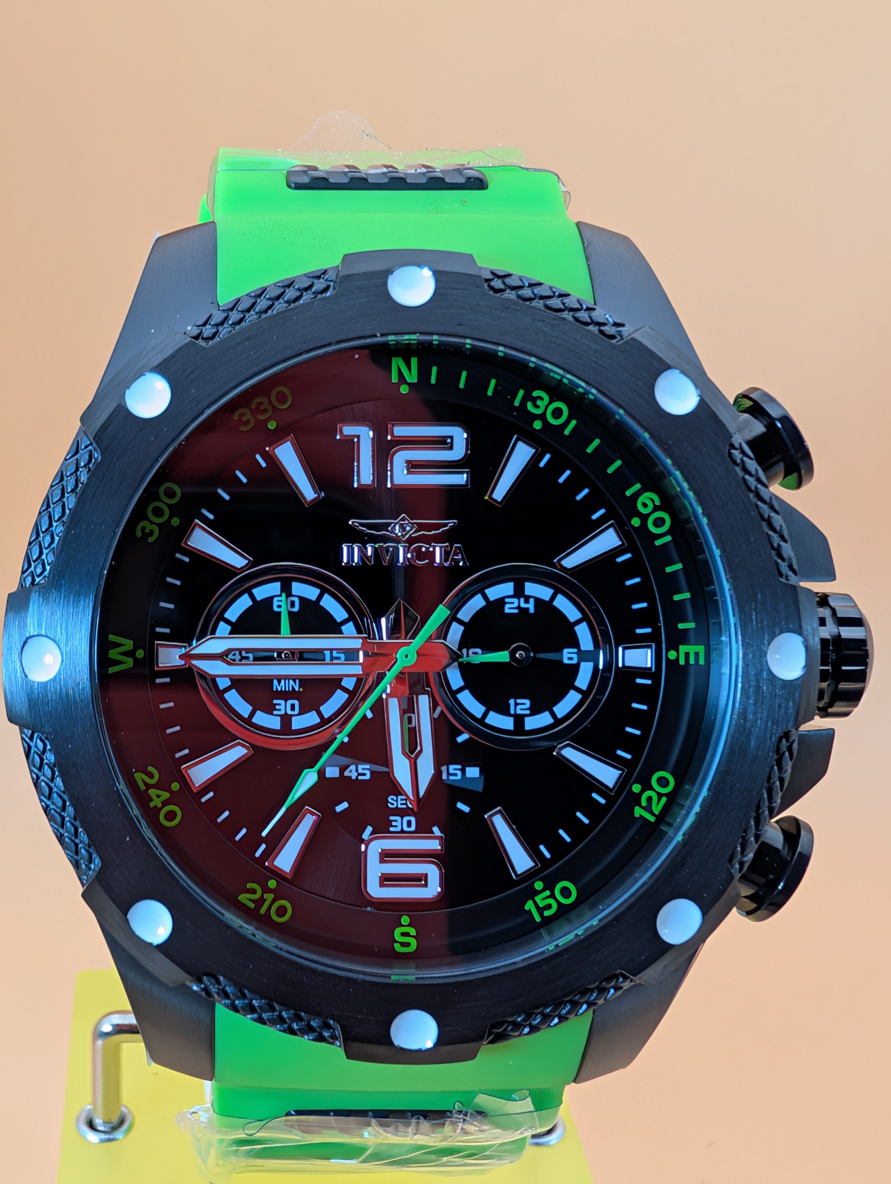 INVICTA I-Force Axis men's watch - 50mm includes Hardshell travel case