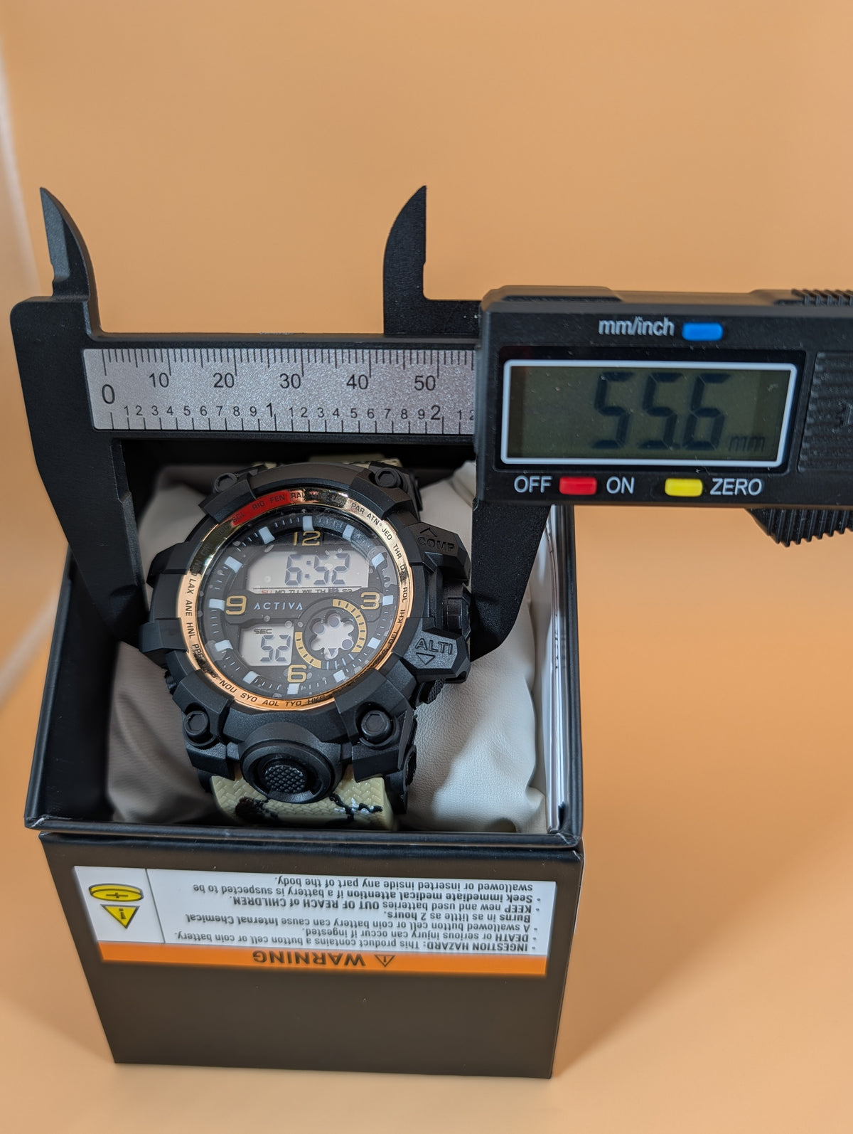 Activa X by Invicta Digital men's watch - 54.5mm