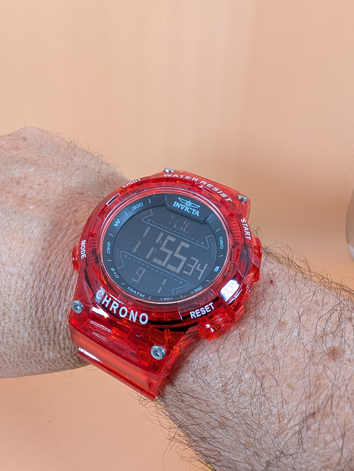 Invicta Racing Burnout Digital men's watch - 52mm