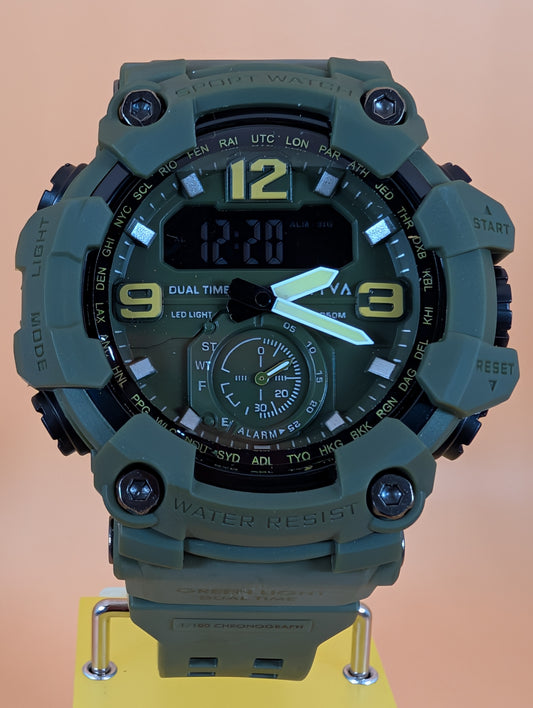 Activa Vextron X by Invicta digital/analog men's watch - 52mm