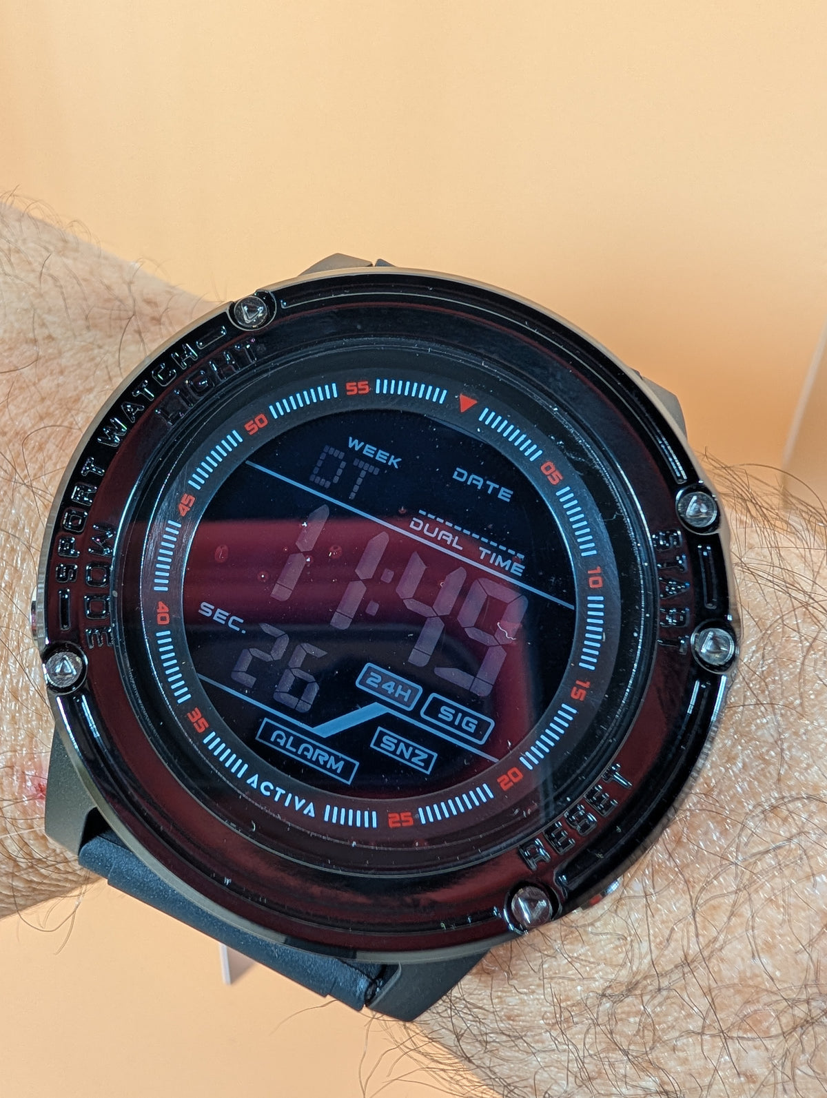 Activa Voyager Of Time X by Invicta digital men's watch - 52mm