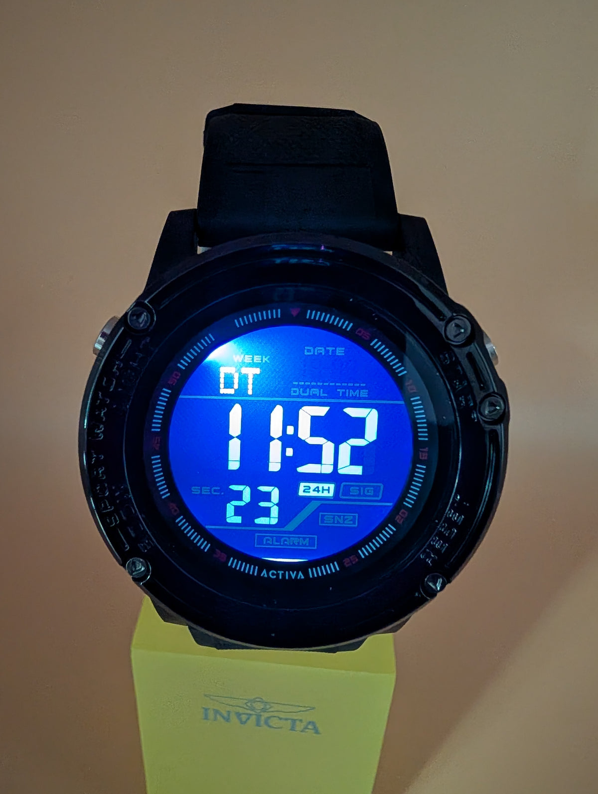 Activa Voyager Of Time X by Invicta digital men's watch - 52mm
