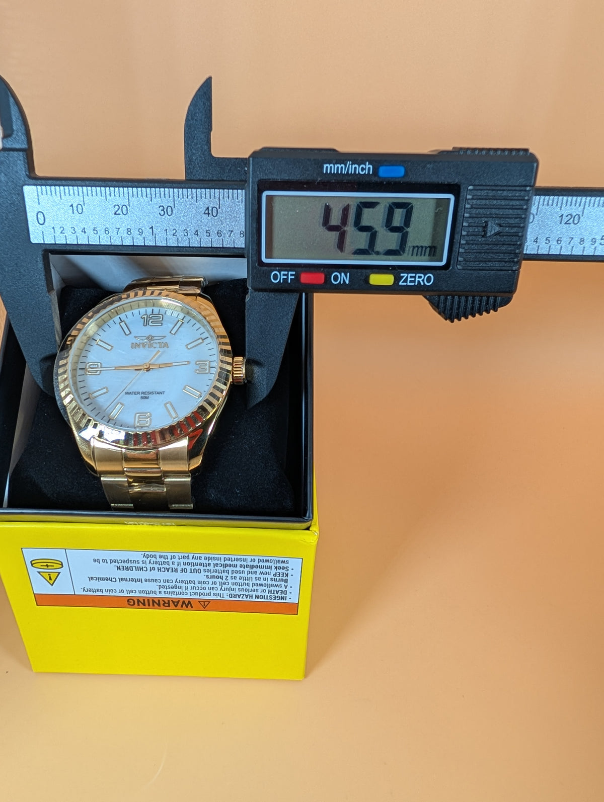 Invicta Specialty Wesbridge men's watch with genuine Mother of Pearl dial - 43mm
