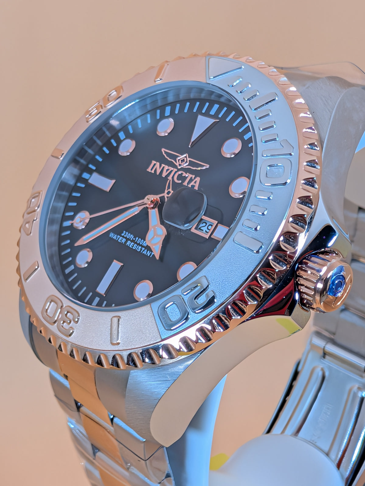 Invicta Pro Diver men's watch - 47mm includes Impact travel case