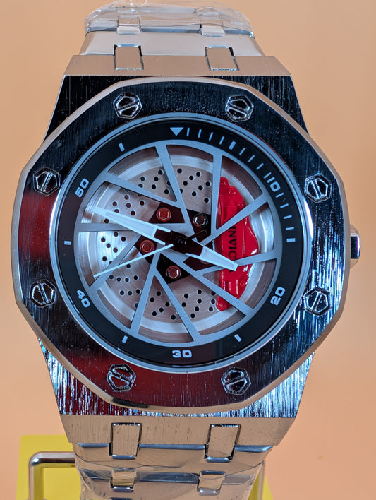 Invicta Speedway Rim 69485 Men's Watch - Steel Bracelet / Copper Dial 42mm