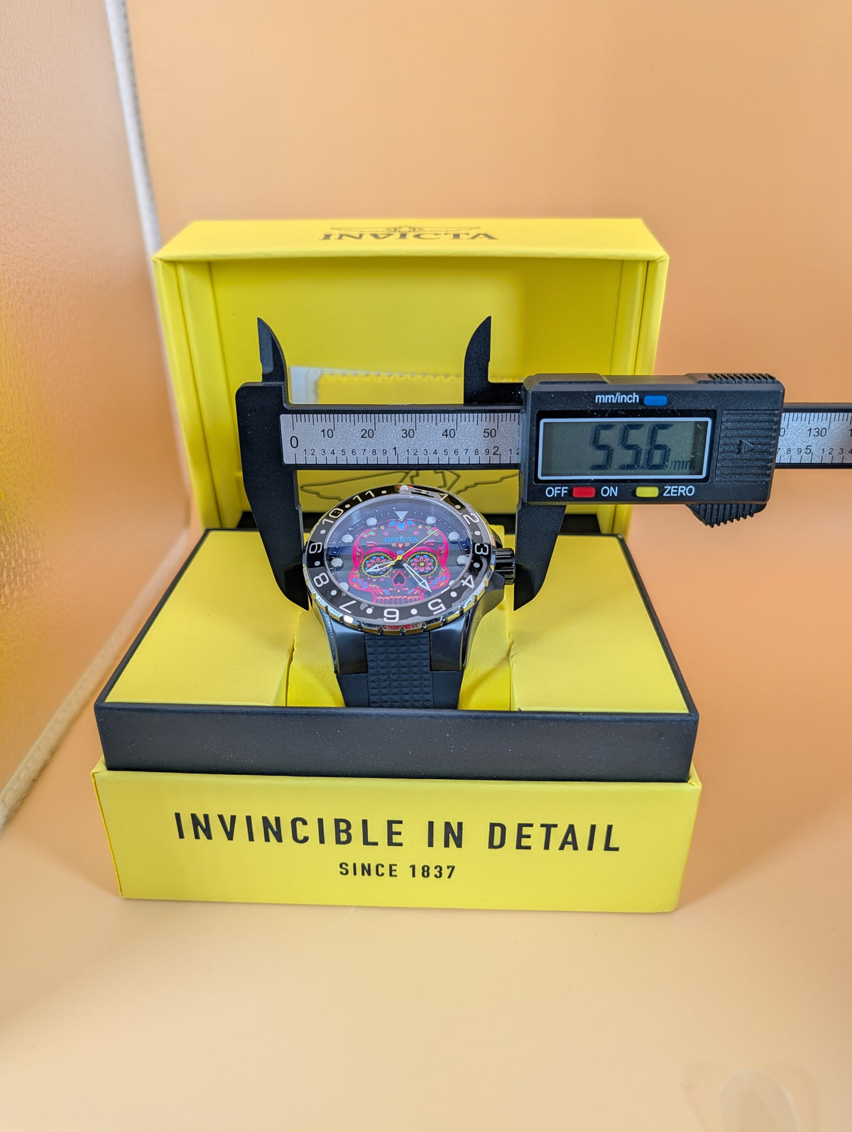 Invicta Aviator Dia De Los Muertos men's watch - 50mm