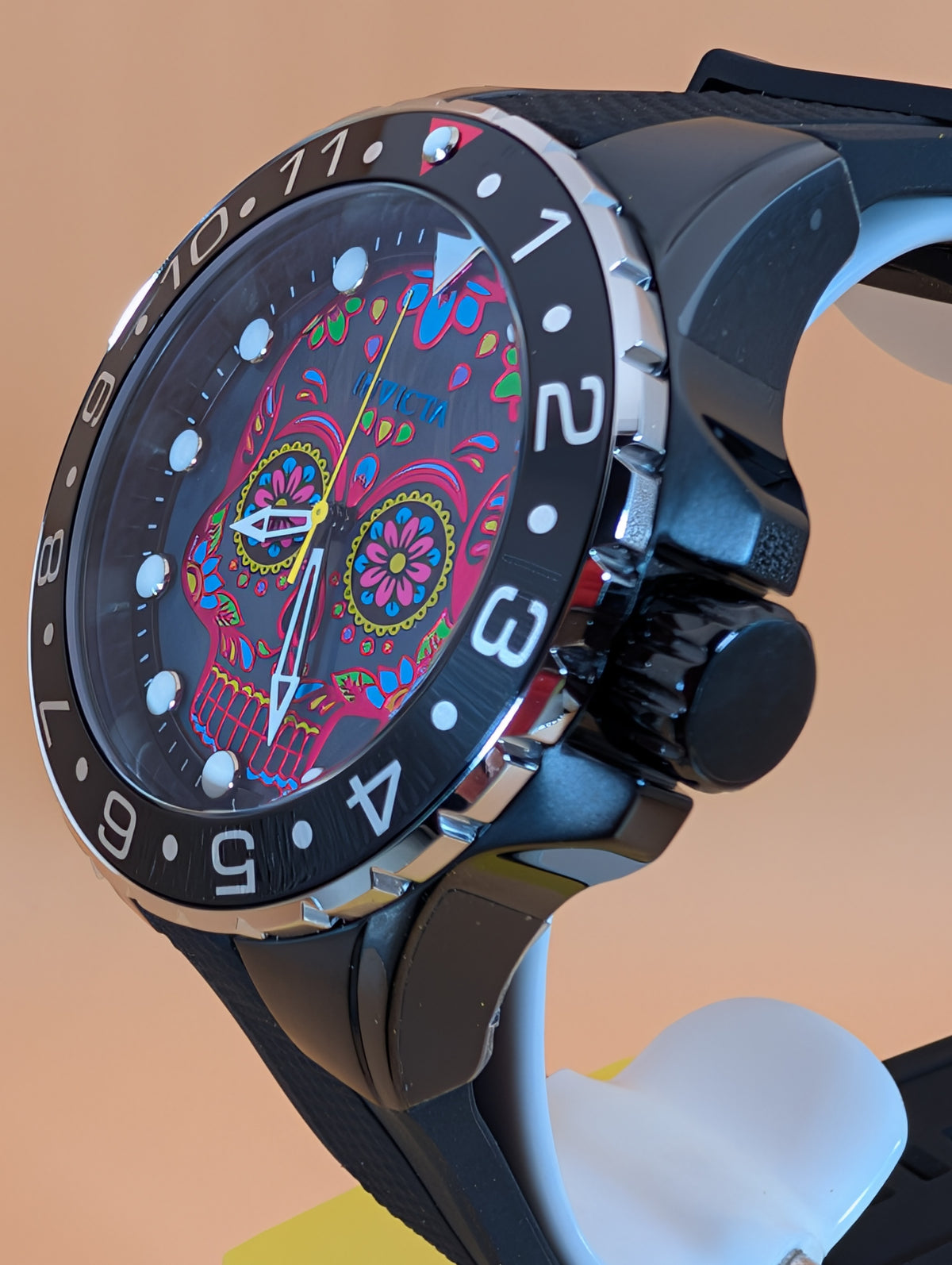 Invicta Aviator Dia De Los Muertos men's watch - 50mm
