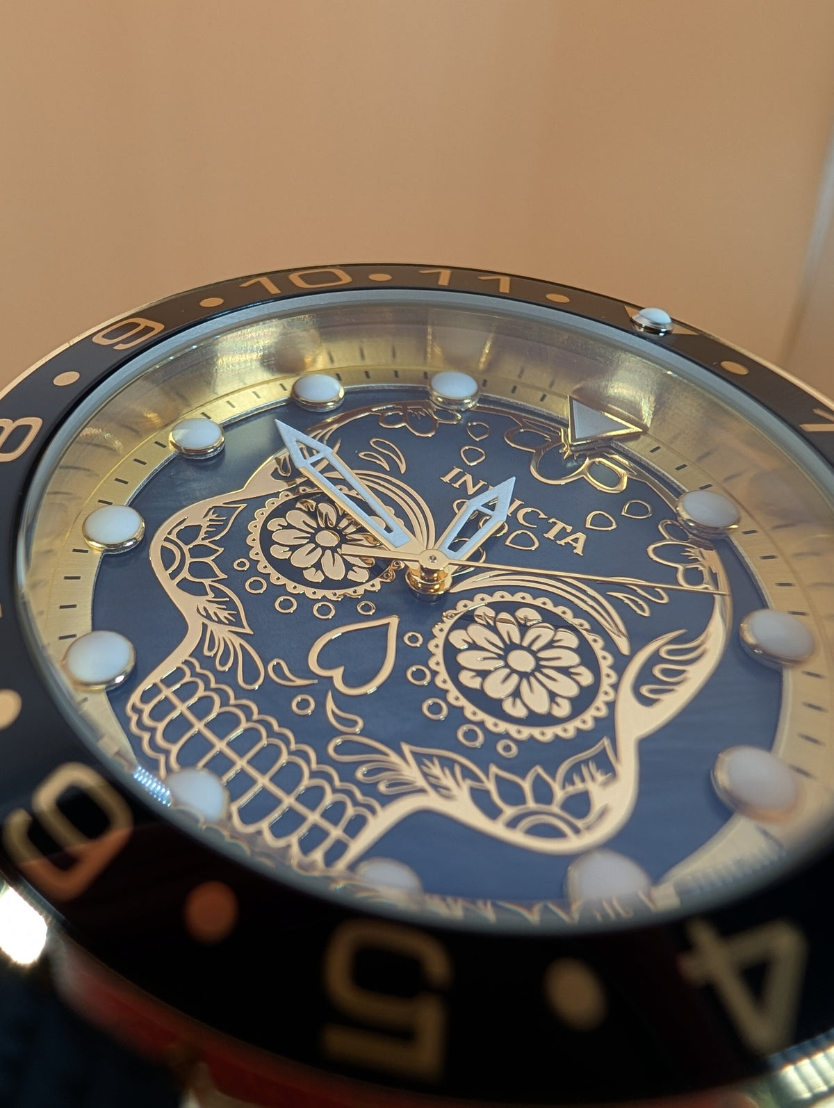 Invicta Aviator Dia De Los Muertos collection men's watch - 50mm