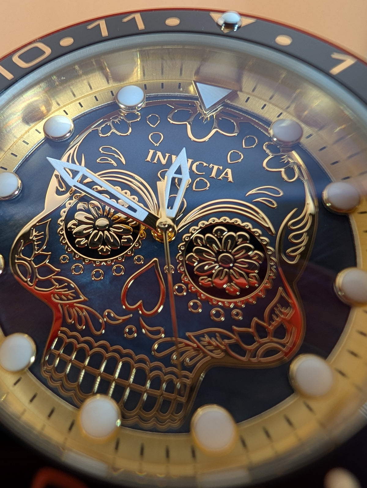 Invicta Aviator Dia De Los Muertos collection men's watch - 50mm