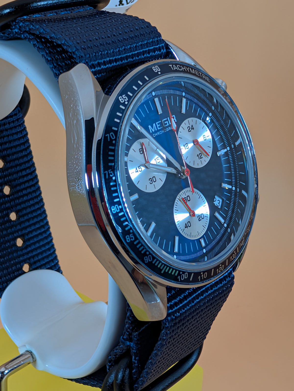 Megir MG-2247 Men's Chronograph watch - 42mm (comes with 2 bonus straps)
