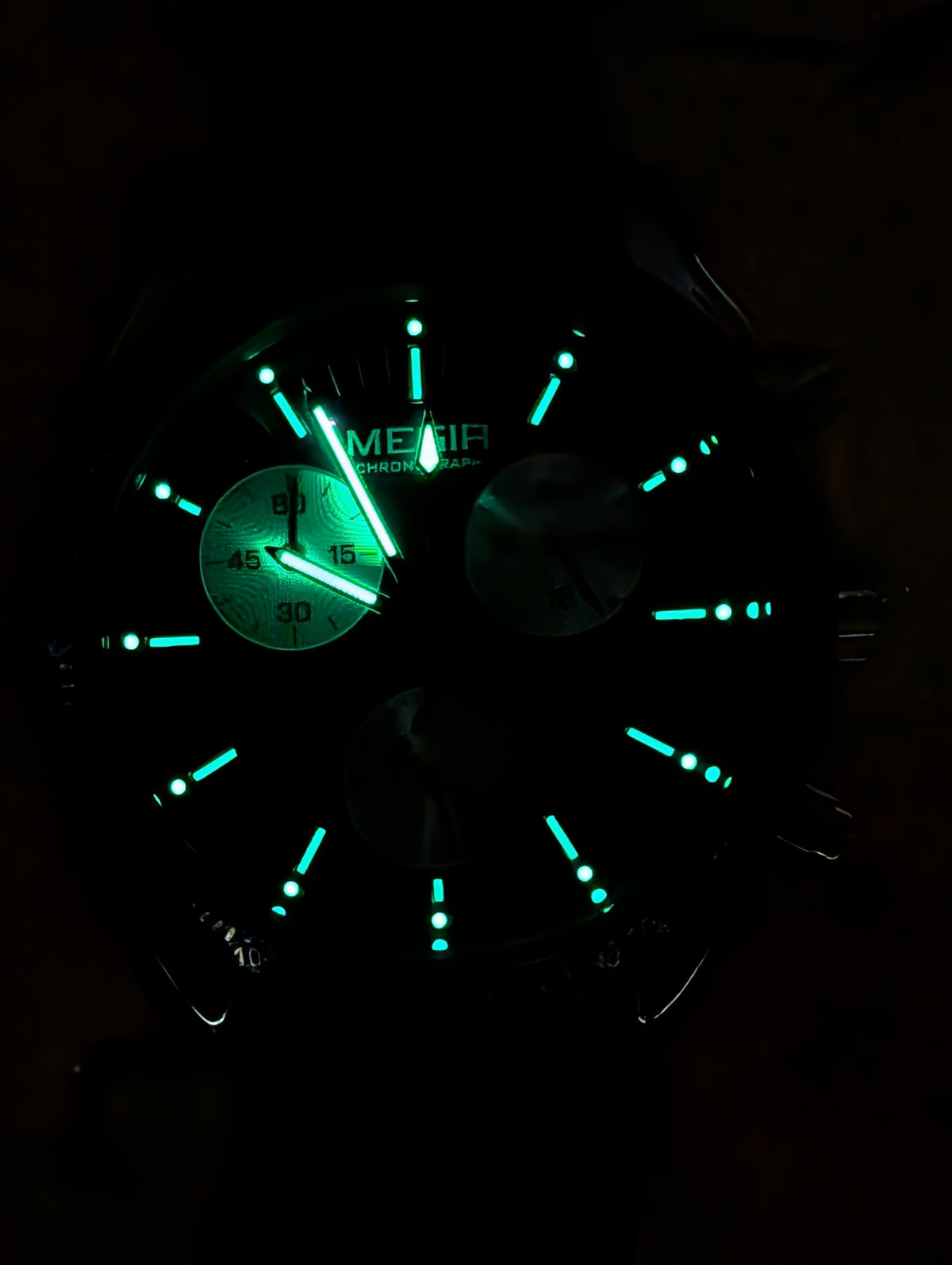 Megir MG-2247 Men's Chronograph watch - 42mm (comes with 2 bonus straps)