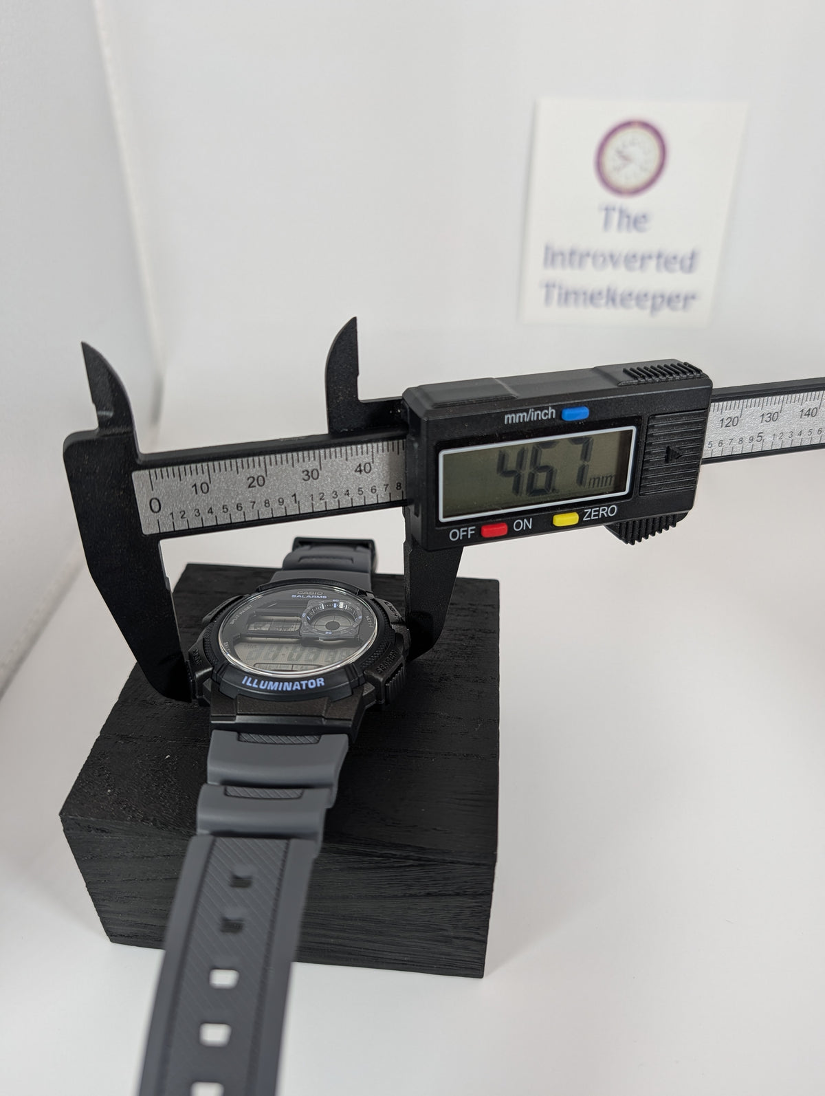 Casio World Time Digital Men's Watch - 45mm