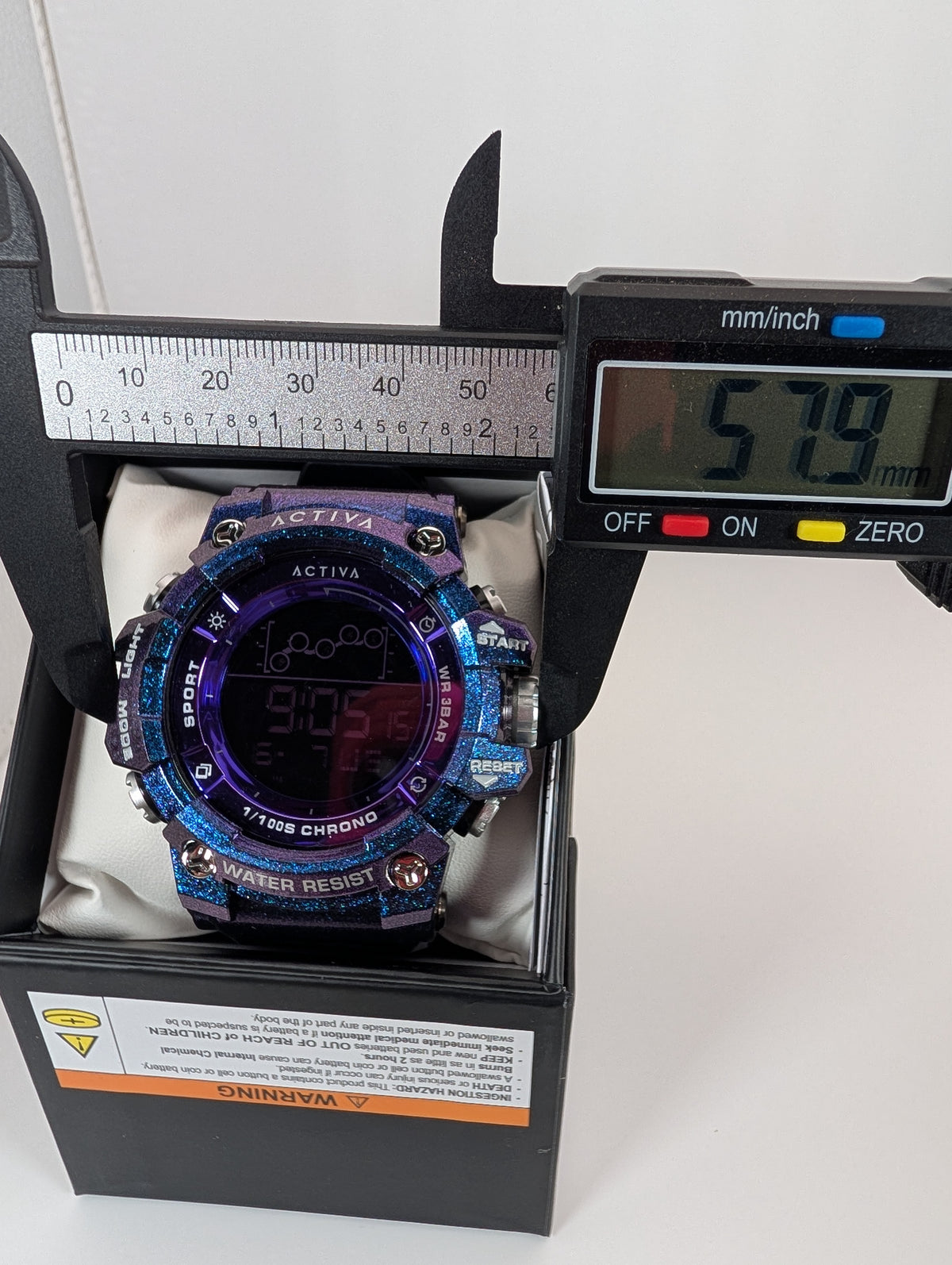 Activa Summit X Unisex Digital Watch - 50mm