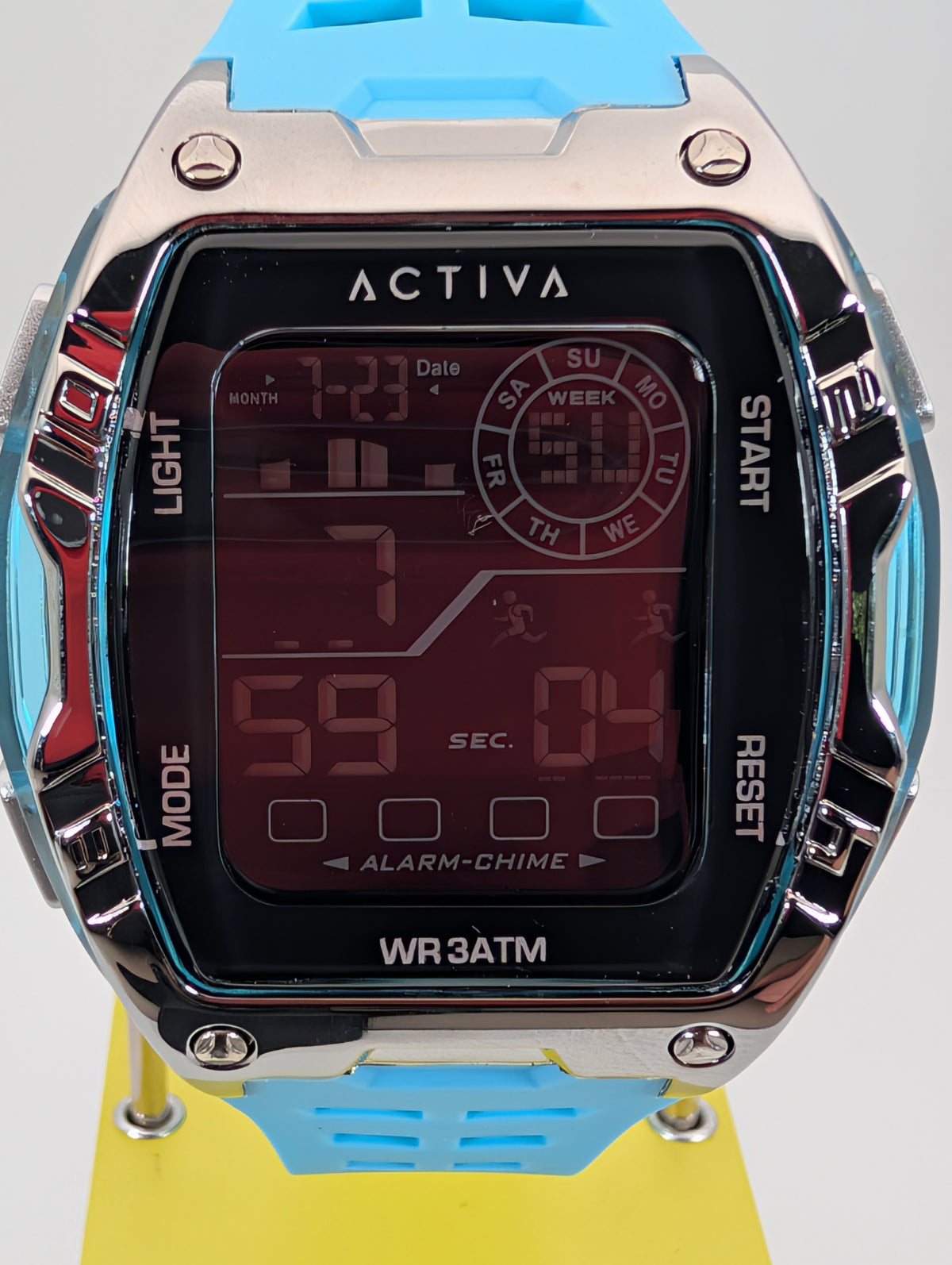 Activa Zalix X collection Digital Men's Watch - 46mm