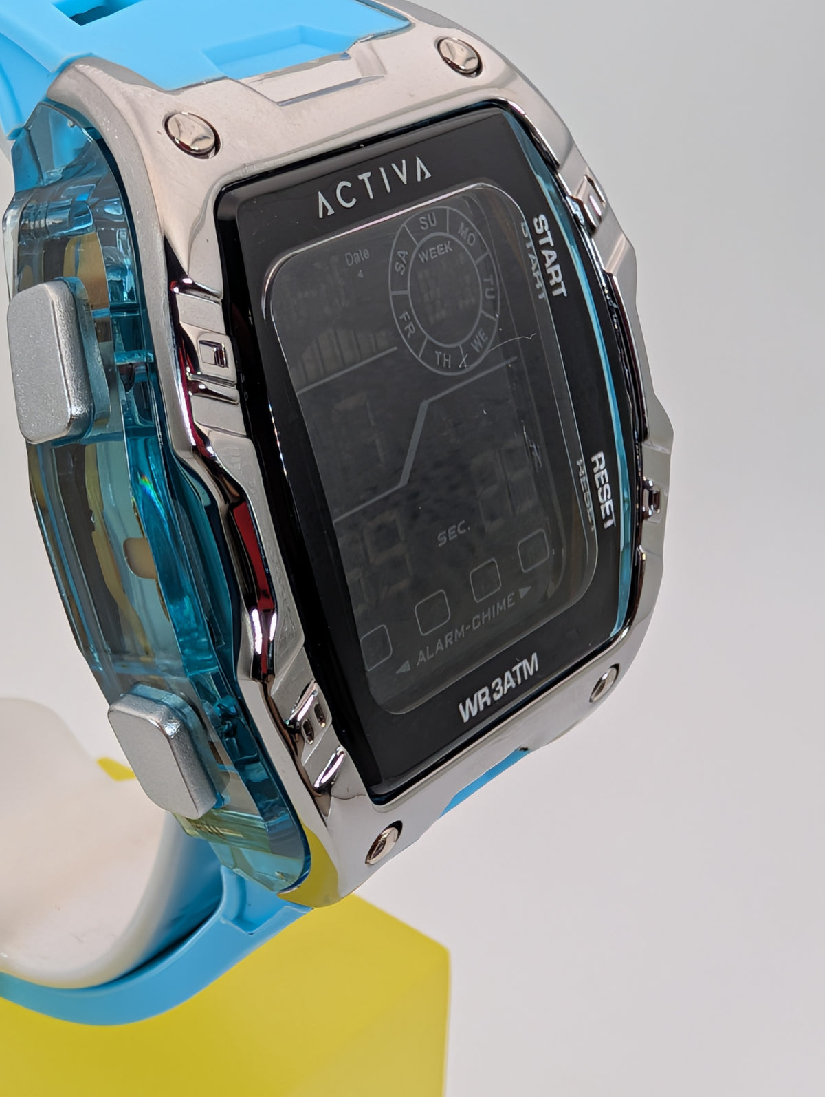 Activa Zalix X collection Digital Men's Watch - 46mm