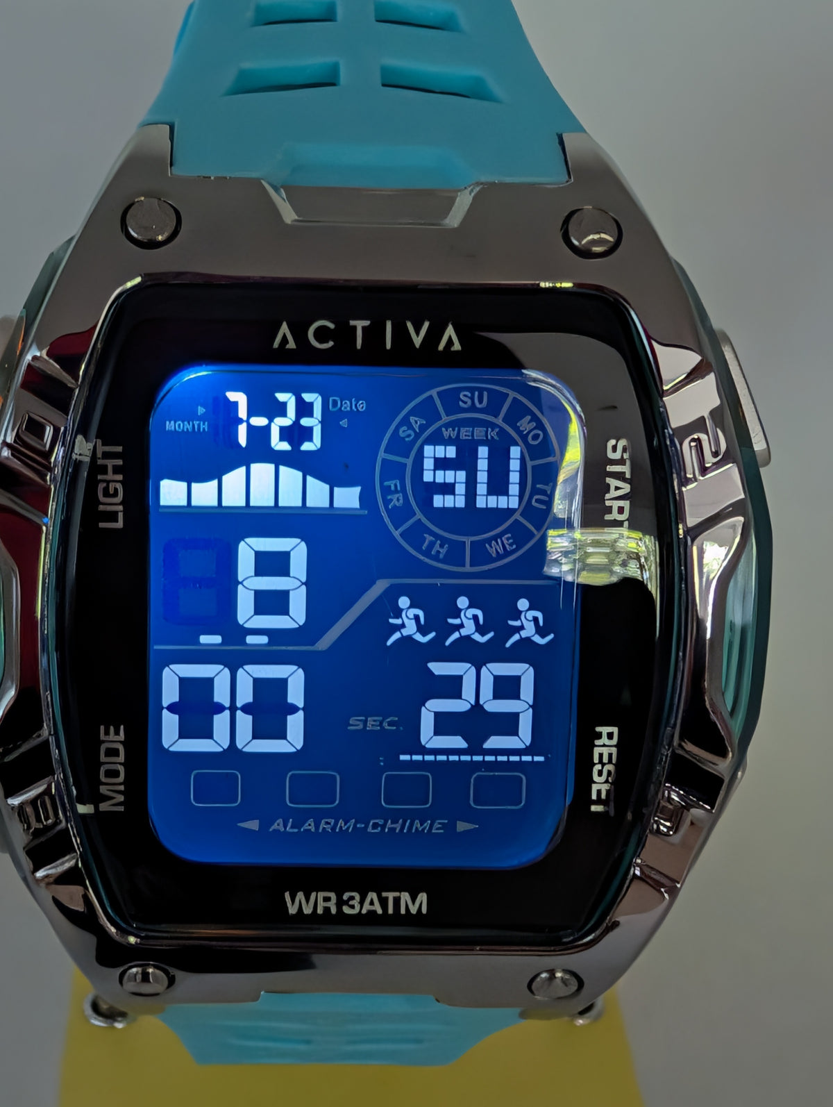 Activa Zalix X collection Digital Men's Watch - 46mm