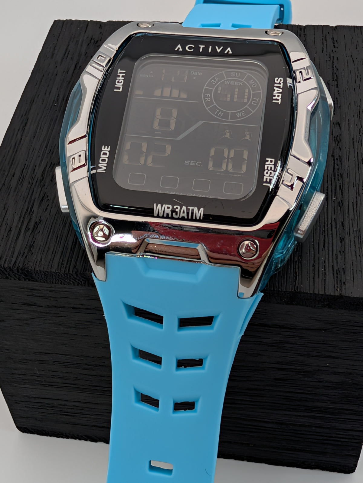 Activa Zalix X collection Digital Men's Watch - 46mm