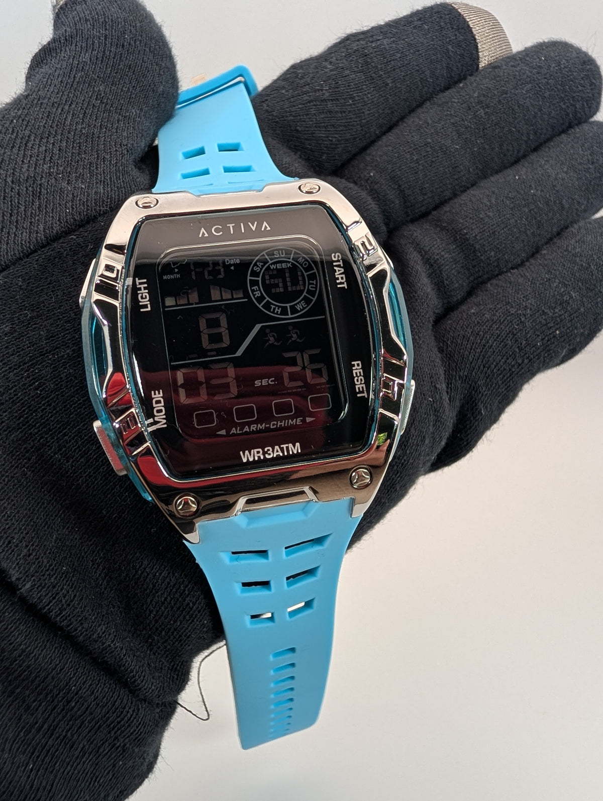 Activa Zalix X collection Digital Men's Watch - 46mm