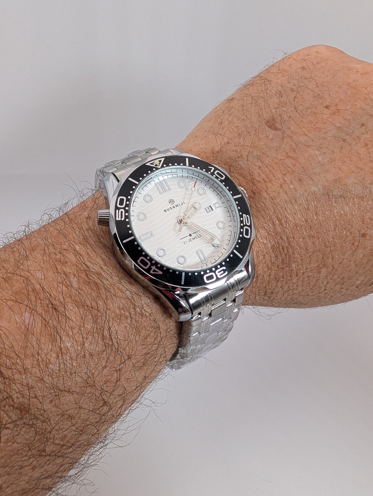 Buerniji Seamaster Automatic Men's Watch - 42.5mm