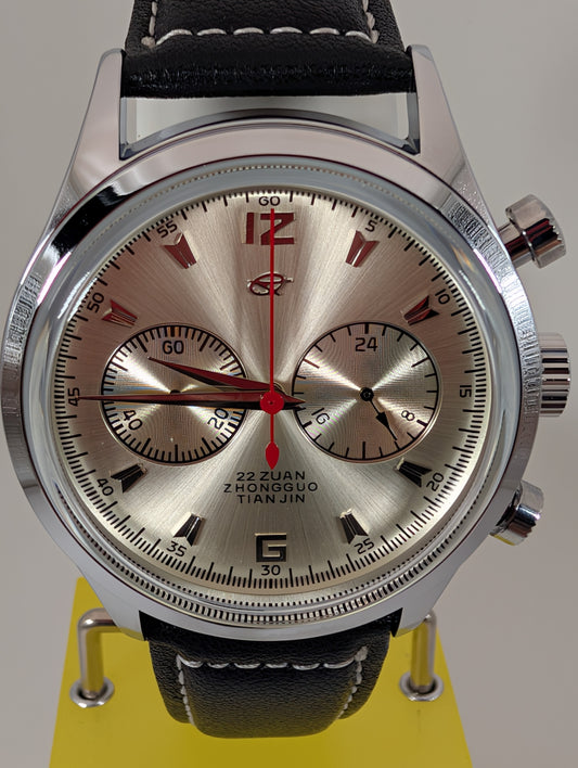 1963 SeaGull Military Aviation Pilot Men's Watch with 2 bonus straps - 42mm