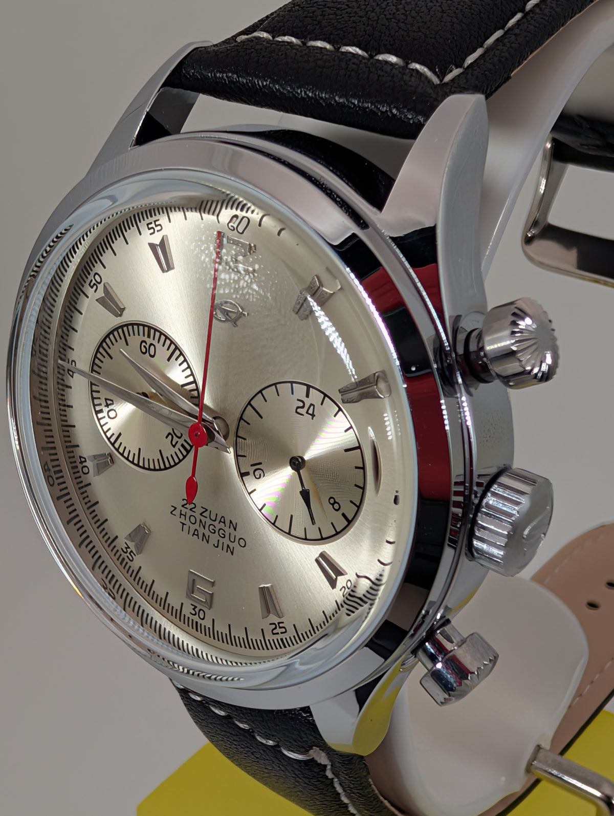 1963 SeaGull Military Aviation Pilot Men's Watch with 2 bonus straps - 42mm