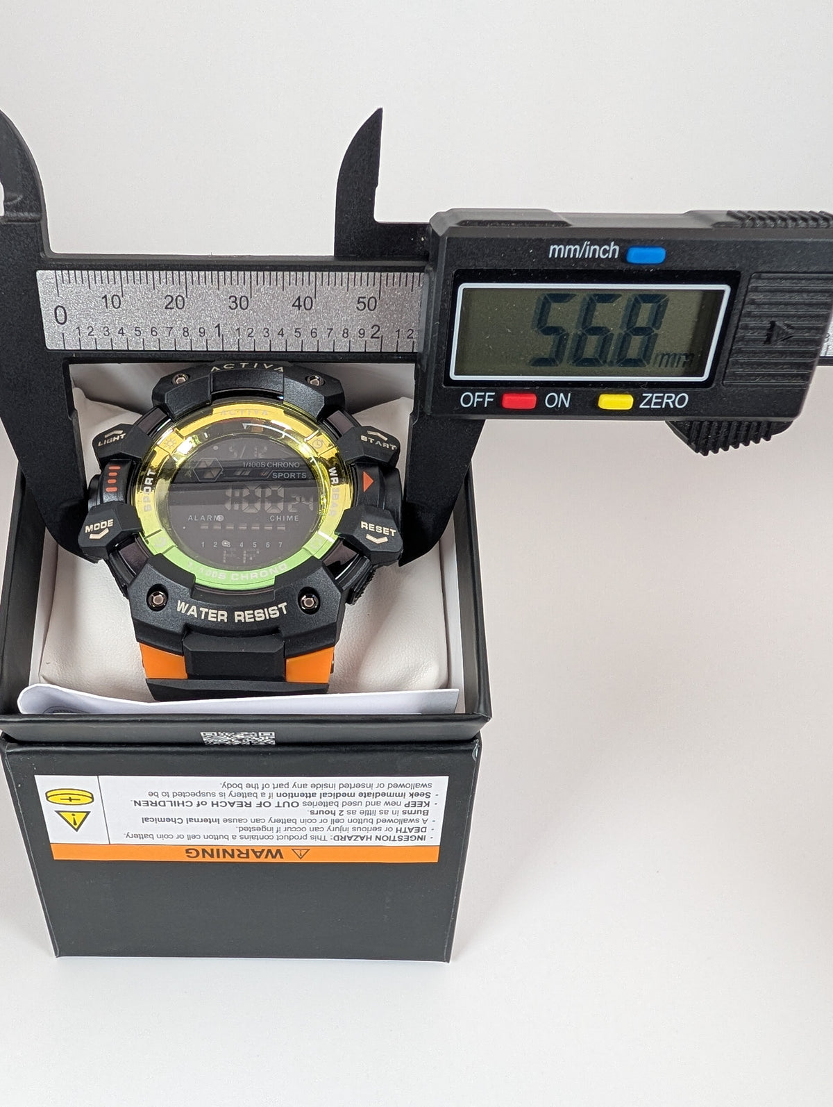 Activa Armour X Invicta Men's Digital Watch - 50mm