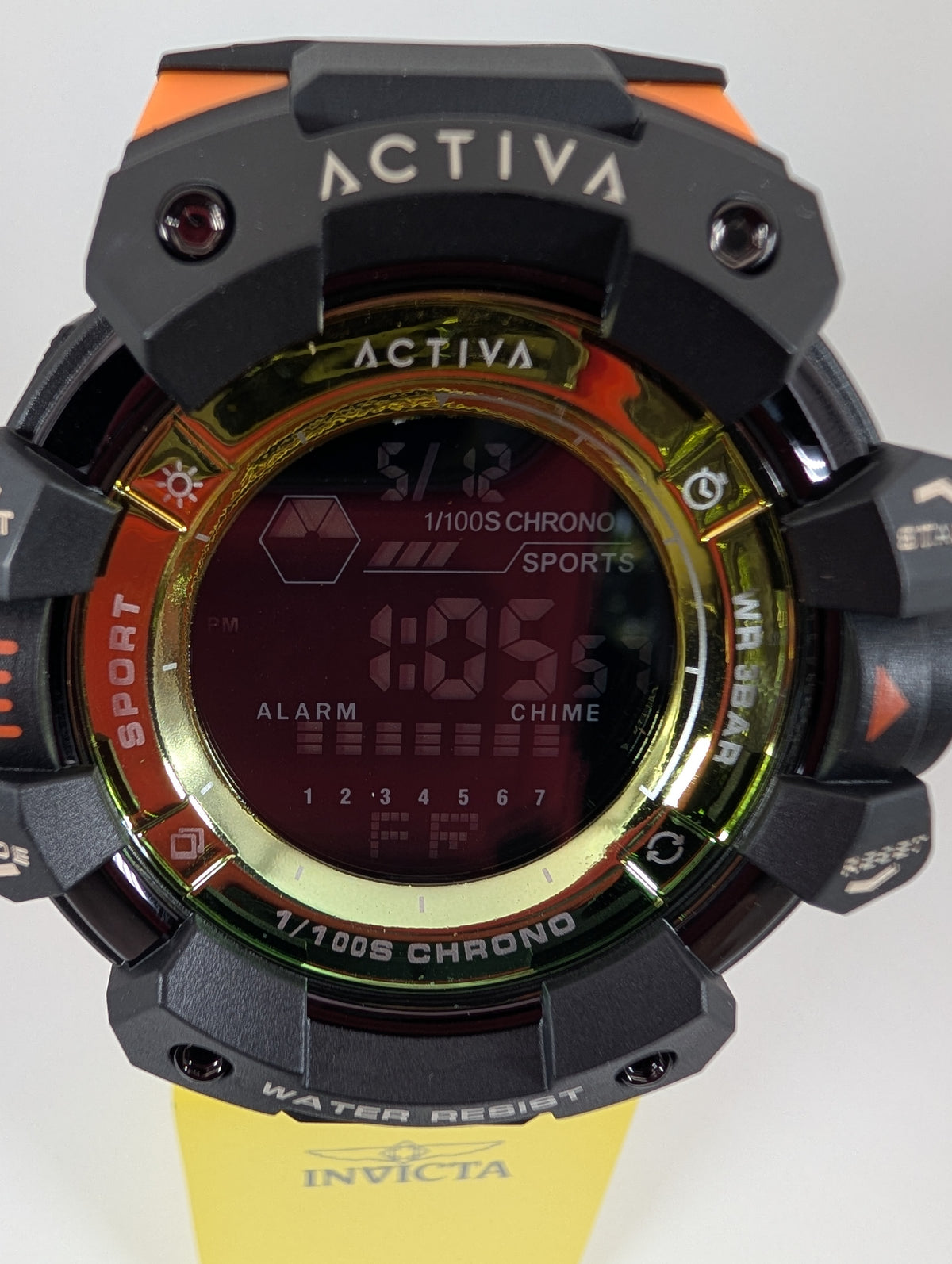 Activa Armour X Invicta Men's Digital Watch - 50mm