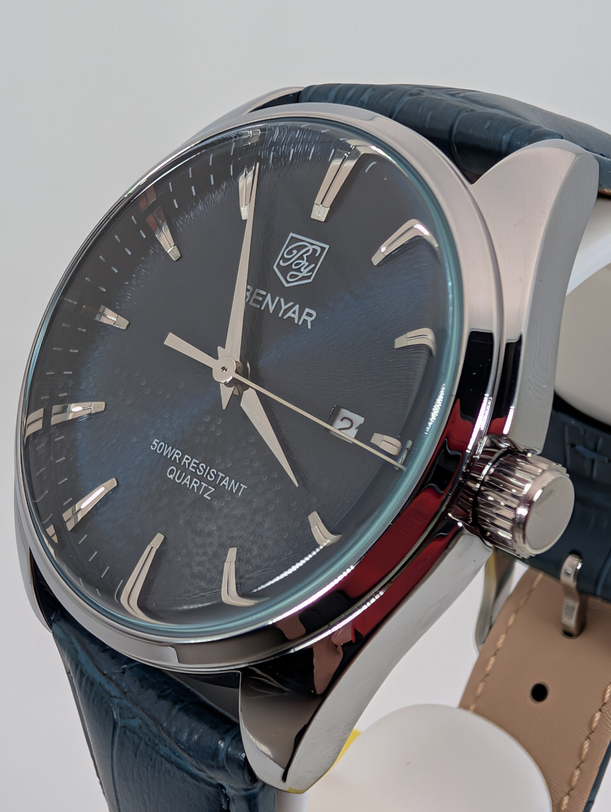 Benyar BY-5163M Men's Navy Blue Quartz watch - 41mm