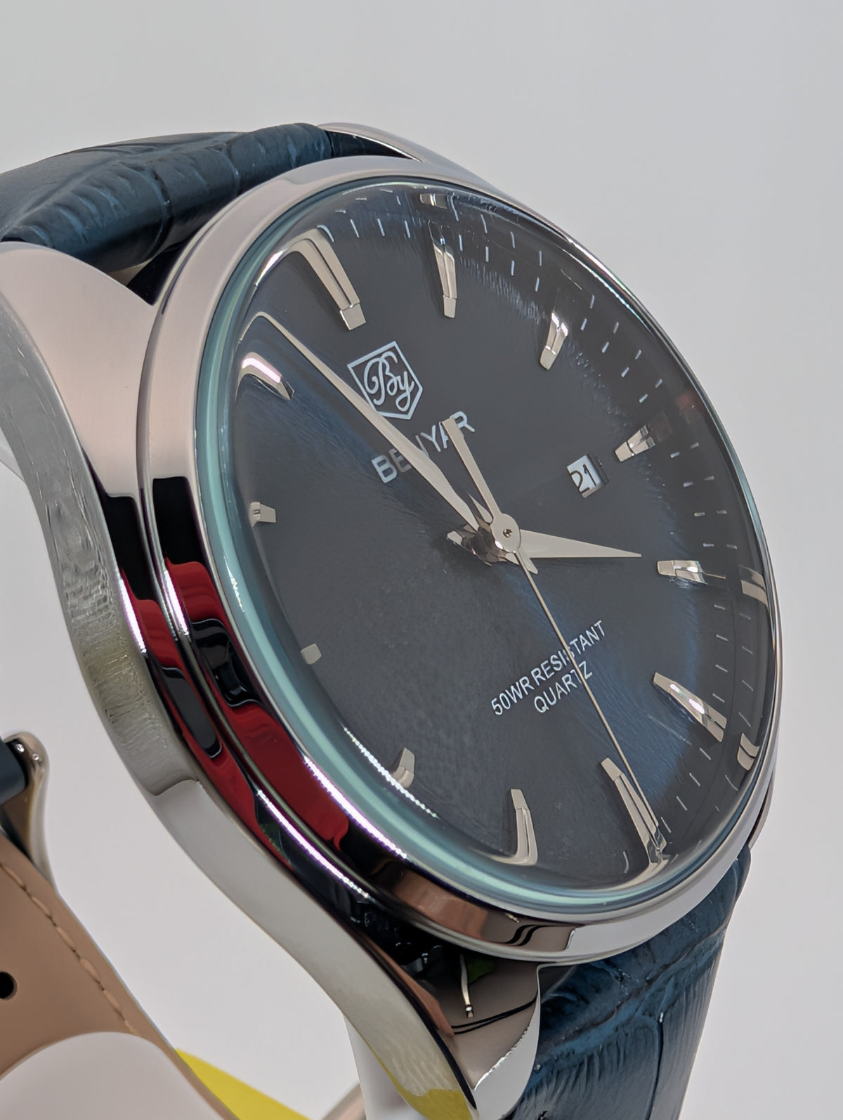 Benyar BY-5163M Men's Navy Blue Quartz watch - 41mm