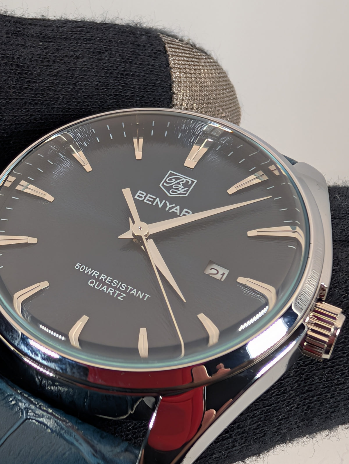 Benyar BY-5163M Men's Navy Blue Quartz watch - 41mm