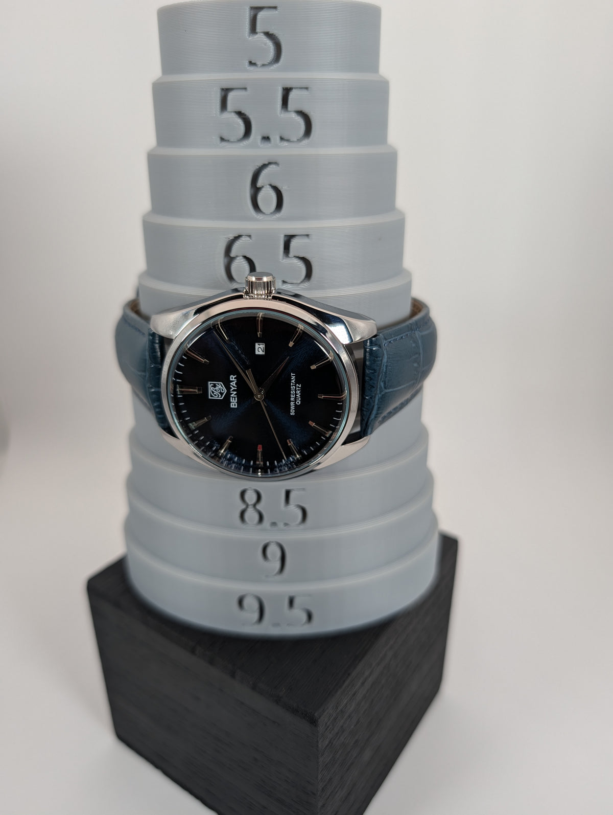 Benyar BY-5163M Men's Navy Blue Quartz watch - 41mm