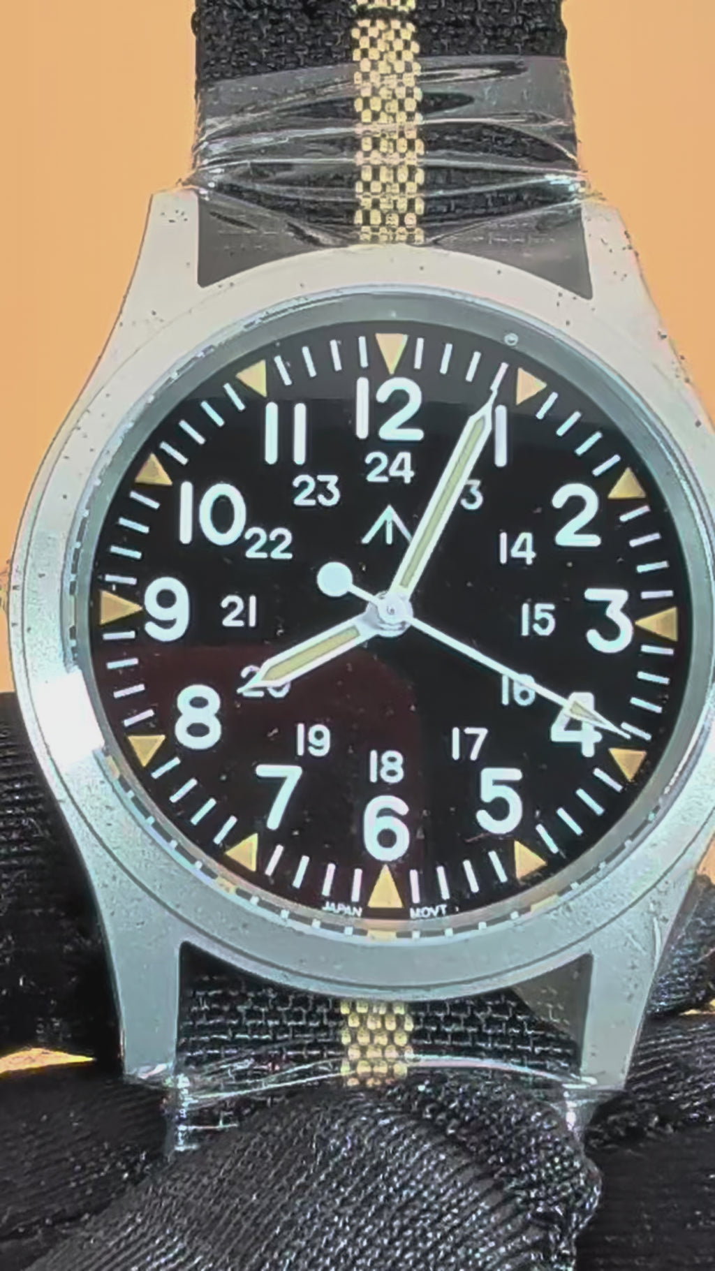 Militado ML05B men's Field watch - 38mm with 2 bonus straps